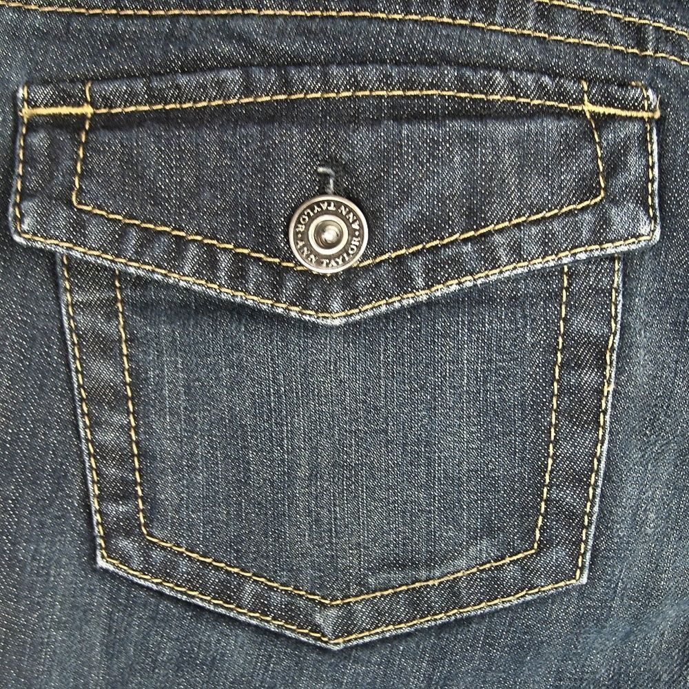 Ann Taylor Slim Fit Lower on the Waist Jeans - Picture 4 of 5
